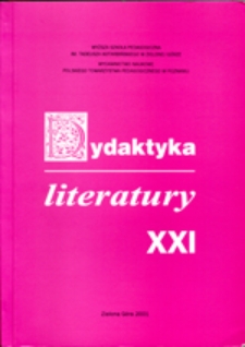Dydaktyka Literatury, t. 21