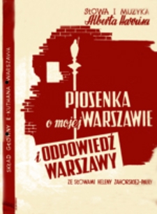 Piosenka o mojej Warszawie ; Odpowiedź Warszawy