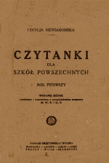 Czytanki dla szk&oacute;ł powszechnych: rok pierwszy