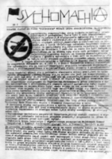 Psychomachia: dodatek ulotny do pisma "Psychopata", nr 1