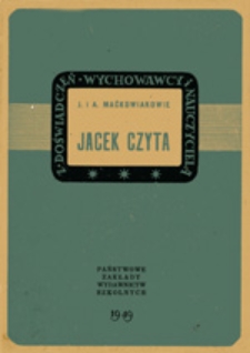 Jacek czyta: obserwacje psychologiczne i uwagi dydaktyczne