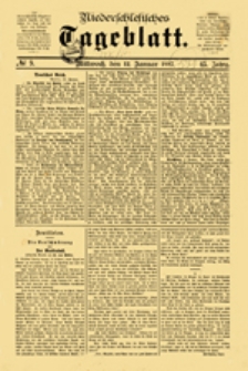 Niederschlesisches Tageblatt, no 190 (Donnerstag, den 18. August 1887)