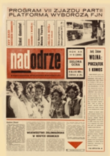 Nadodrze: dwutygodnik społeczno-kulturalny, nr 6 (21 III. - 3 IV. 1976)