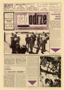 Nadodrze: dwutygodnik społeczno-kulturalny, nr 15 (24 VII - 5 VIII 1976)