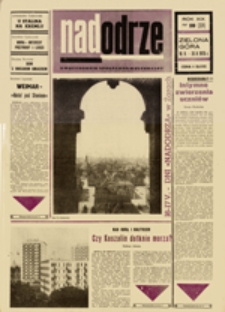 Nadodrze: dwutygodnik społeczno-kulturalny, nr 10 (18. V - 31 V. 1975)