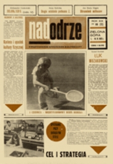Nadodrze: dwutygodnik społeczno-kulturalny, nr 11 (1. VI - 14 VI. 1975)