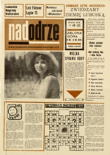 Nadodrze: dwutygodnik społeczno-kulturalny, nr 15 (27. VII - 9 VIII. 1975)