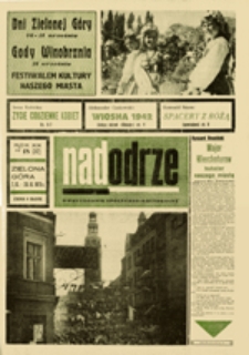 Nadodrze: dwutygodnik społeczno-kulturalny, nr 18 (7. IX - 20 IX. 1975)
