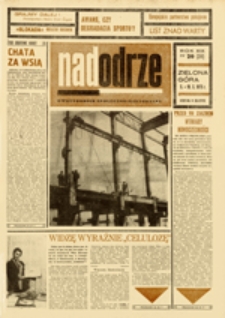Nadodrze: dwutygodnik społeczno-kulturalny, nr 20 (5. X - 18 X. 1975)