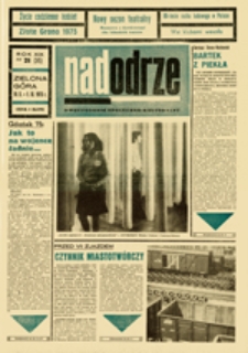Nadodrze: dwutygodnik społeczno-kulturalny, nr 22 (2. XI - 15 XI. 1975)
