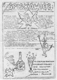 Spiskowiec: Pismo Federacji Młodzieży Walczącej, nr 2 (październik 1989)