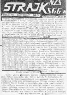 Strajk: biuletyn strajkowy, nr 1 (26. 05. 89)