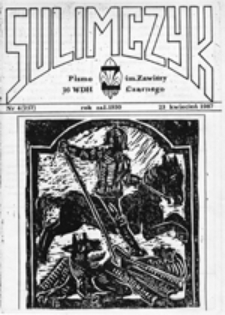 Sulimczyk: wydawnictwo Szesnastki Warszawskiej im. Zawiszy Czarnego, nr 4 (23 kwiecień 1987)