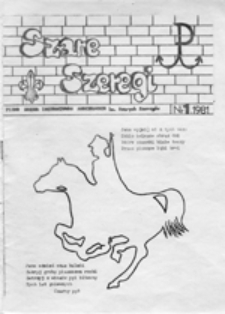 Szare Szeregi: pismo kręgu instruktor&oacute;w harcerskich im. Szarych Szereg&oacute;w, nr 1