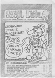 Szept Ludu: siedlecki informator lekko-satyryczny, nr 11 (kwiecień 1990)