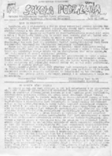 Szkoła Podziemna, nr 11 (1-15 XII 1985)