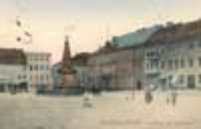 Kostrzyn Stare Miasto / Cüstrin - Altstadt; Markt mit Rathaus; Rynek z Ratuszem