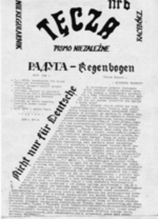 Tęcza: nieregularne pismo grona młodzieży niezależnej, wyd. spec. (maj / czerwiec 1989)
