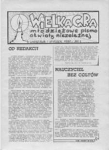Wielka gra: młodzieżowe pismo oświaty niezależnej, nr 8 (luty 1988)