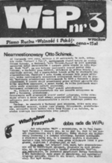 WiP: Pismo Ruchu "Wolność i Pokój", nr 7