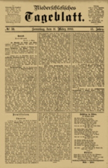 Niederschlesisches Tageblatt, no 59 (Sonntag, den 11. M&auml;rz 1883)