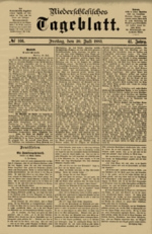 Niederschlesisches Tageblatt, no 166 (Freitag, den 20. Juli 1883)