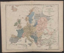 Tabula geographica Europae ad statum, quo sub finem Anni 1000 post Christ. nat. fuit - L'Europe a la fin de l'An 1000 apres la naiss. de J. Chr.