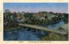 Gubin / Guben; Neisseberge mit Achenbachbrücke