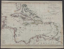 Charte von West Indien Nach Edwards, De la Rochette, und den neuesten Astronomischen Beobachtungen