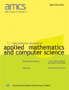International Journal of Applied Mathematics and Computer Science (AMCS) 2012, volume 22, number 2