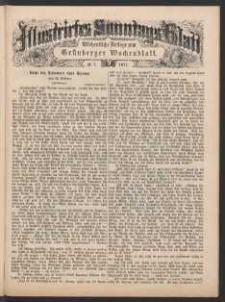 Illustrirtes Sonntags Blatt: W&ouml;chentliche Beilage zum Gr&uuml;nberger Wochenblatt, No. 7. (1877)
