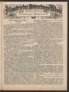 Illustrirtes Sonntags Blatt: W&ouml;chentliche Beilage zum Gr&uuml;nberger Wochenblatt, No. 9. (1877)