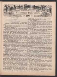 Illustrirtes Sonntags Blatt: W&ouml;chentliche Beilage zum Gr&uuml;nberger Wochenblatt, No. 37. (1877)