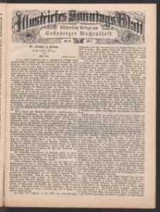 Illustrirtes Sonntags Blatt: W&ouml;chentliche Beilage zum Gr&uuml;nberger Wochenblatt, No. 38. (1877)