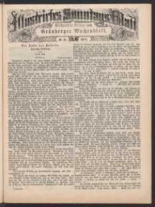 Illustrirtes Sonntags Blatt: W&ouml;chentliche Beilage zum Gr&uuml;nberger Wochenblatt, No. 43. (1877)