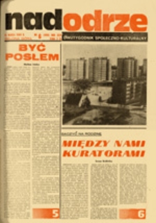 Nadodrze: dwutygodnik społeczno-kulturalny, nr 6 (16 marca 1980 R.)