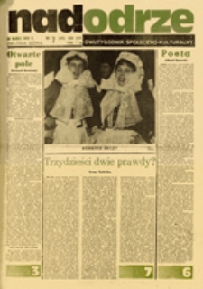 Nadodrze: dwutygodnik społeczno-kulturalny, nr 7 (30 marca 1980 R.)