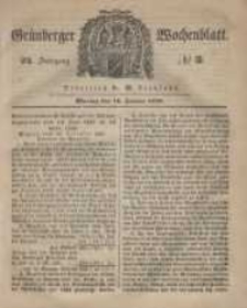 Grünberger Wochenblatt, No. 3. (10. Januar 1848)