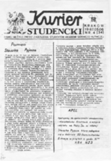 Kurier Studencki, nr 20 (9.12.83)