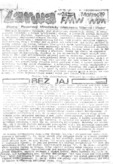 Larwa: Pismo Federacji Młodzieży Walczącej Warmi i Mazur, nr 24 (marzec '89)