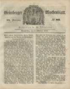 Grünberger Wochenblatt, No. 80. (5. Oktober 1848)