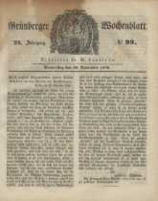 Grünberger Wochenblatt, No. 99. (30. November 1848)
