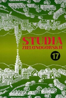 Studia Zielonog&oacute;rskie: tom XVII