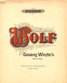 Gesang Weyla's