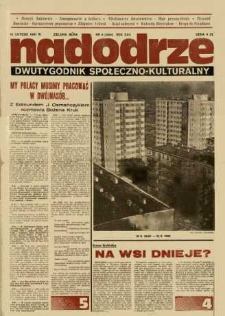 Nadodrze: dwutygodnik społeczno-kulturalny, nr 4 (15 lutego 1981 R.)