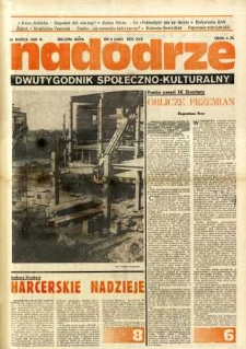 Nadodrze: dwutygodnik społeczno-kulturalny, nr 6 (15 marca 1981 R.)