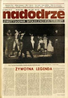 Nadodrze: dwutygodnik społeczno-kulturalny, nr 7 (29 marca 1981 R.)