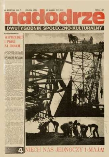 Nadodrze: dwutygodnik społeczno-kulturalny, nr 9 (26 kwietnia 1981 R.)