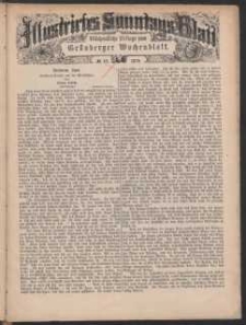 Illustrirtes Sonntags Blatt: W&ouml;chentliche Beilage zum Gr&uuml;nberger Wochenblatt, No. 43. (1879)