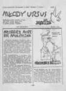 Młody Ursus: pismo młodzieży solidarnej i Ruchu "Wolność i Pokój", nr 3 (marzec 1989)